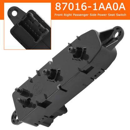 2013 Nissan Pathfinder 87016-1AA0A Front Right Passenger Side Power Seat Switch