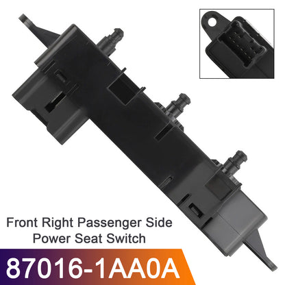 2013 Nissan Pathfinder 87016-1AA0A Front Right Passenger Side Power Seat Switch