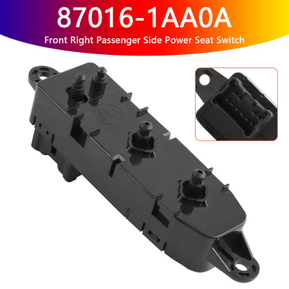 2013 Nissan Pathfinder 87016-1AA0A Front Right Passenger Side Power Seat Switch