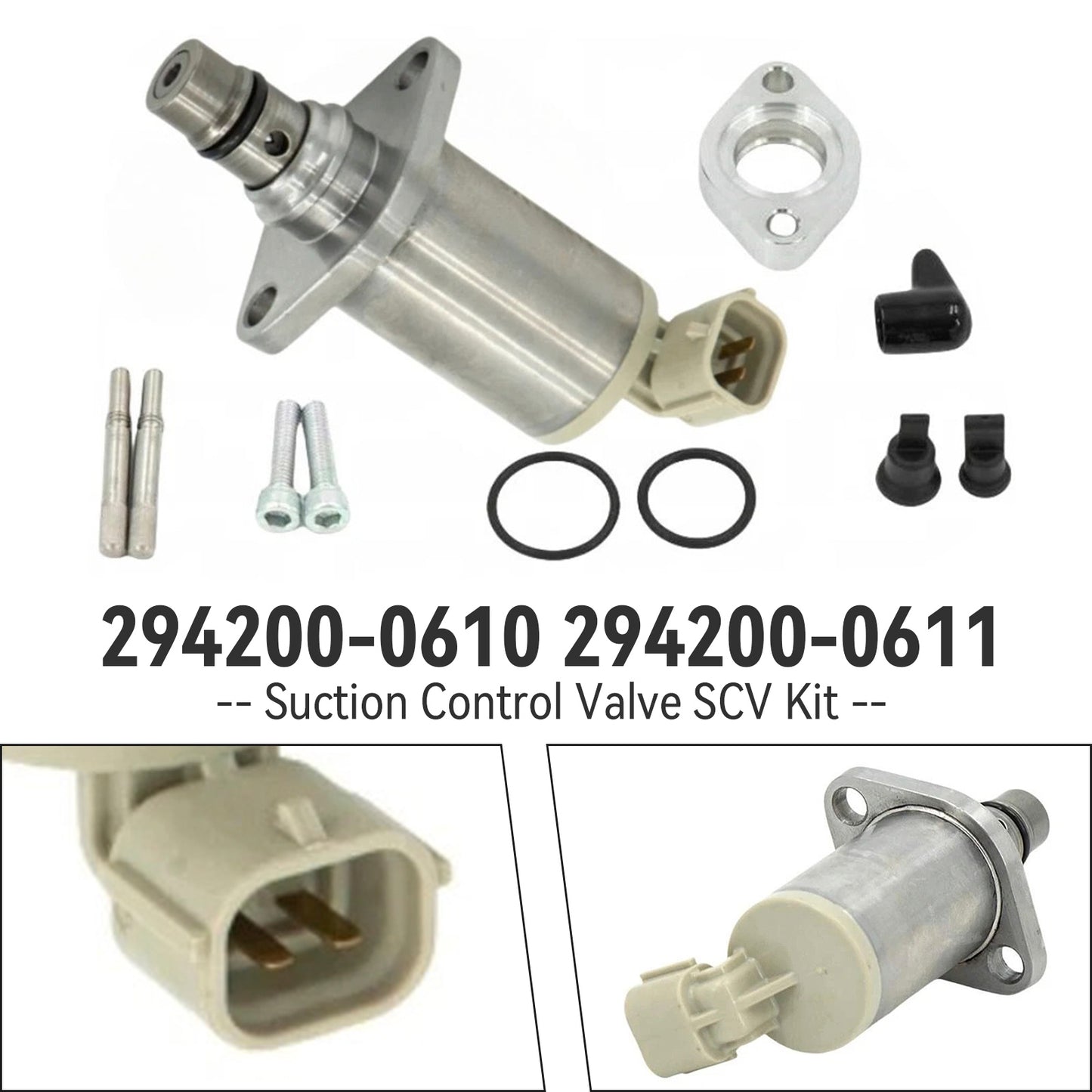 2006-2012 Toyota Auris 2.2 D 294200-0610 Suction Control Valve SCV Kit