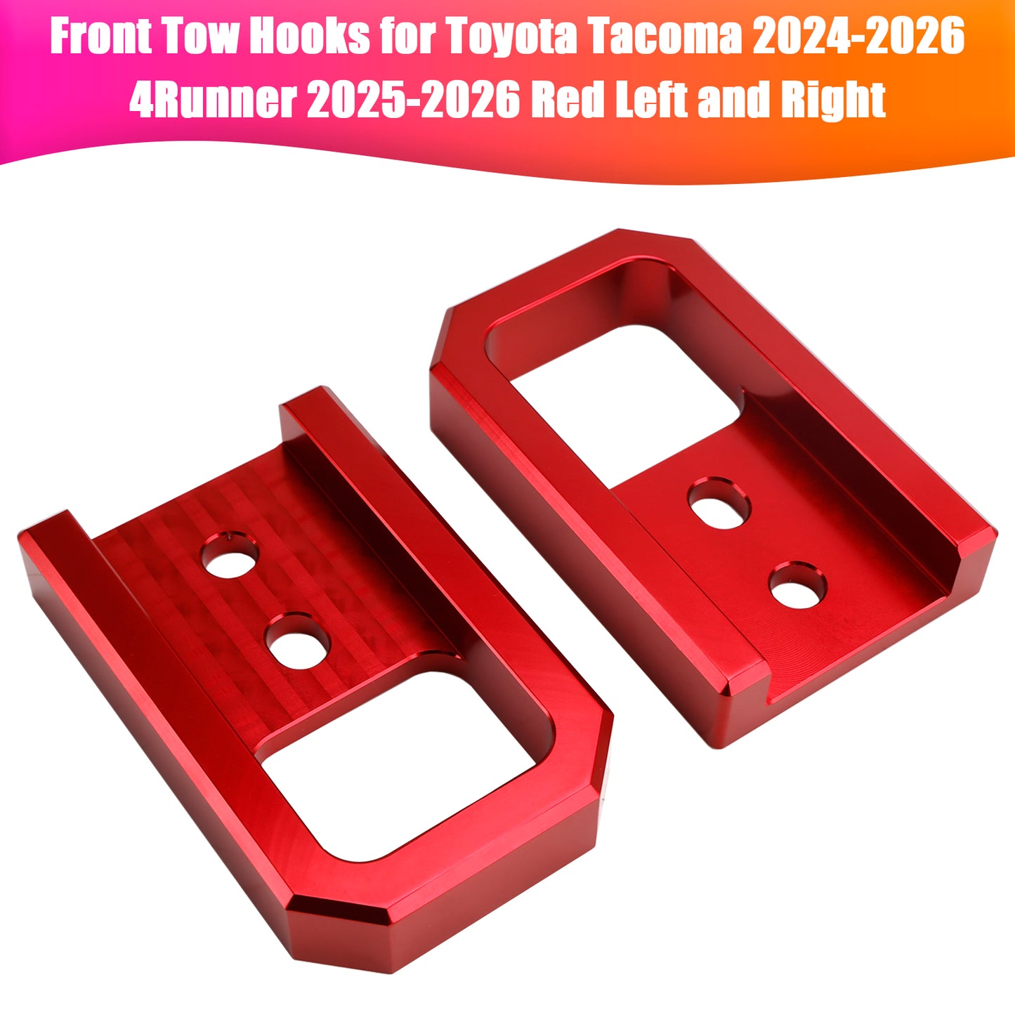 2024-2026 Toyota Tacoma Front Tow Hooks