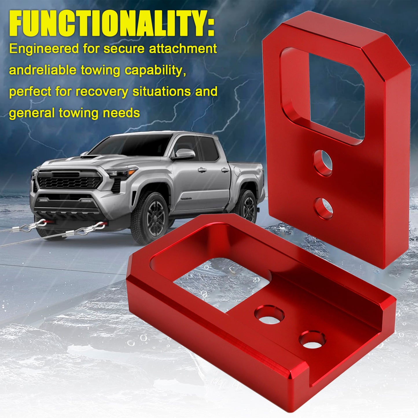 2024-2026 Toyota Tacoma Front Tow Hooks