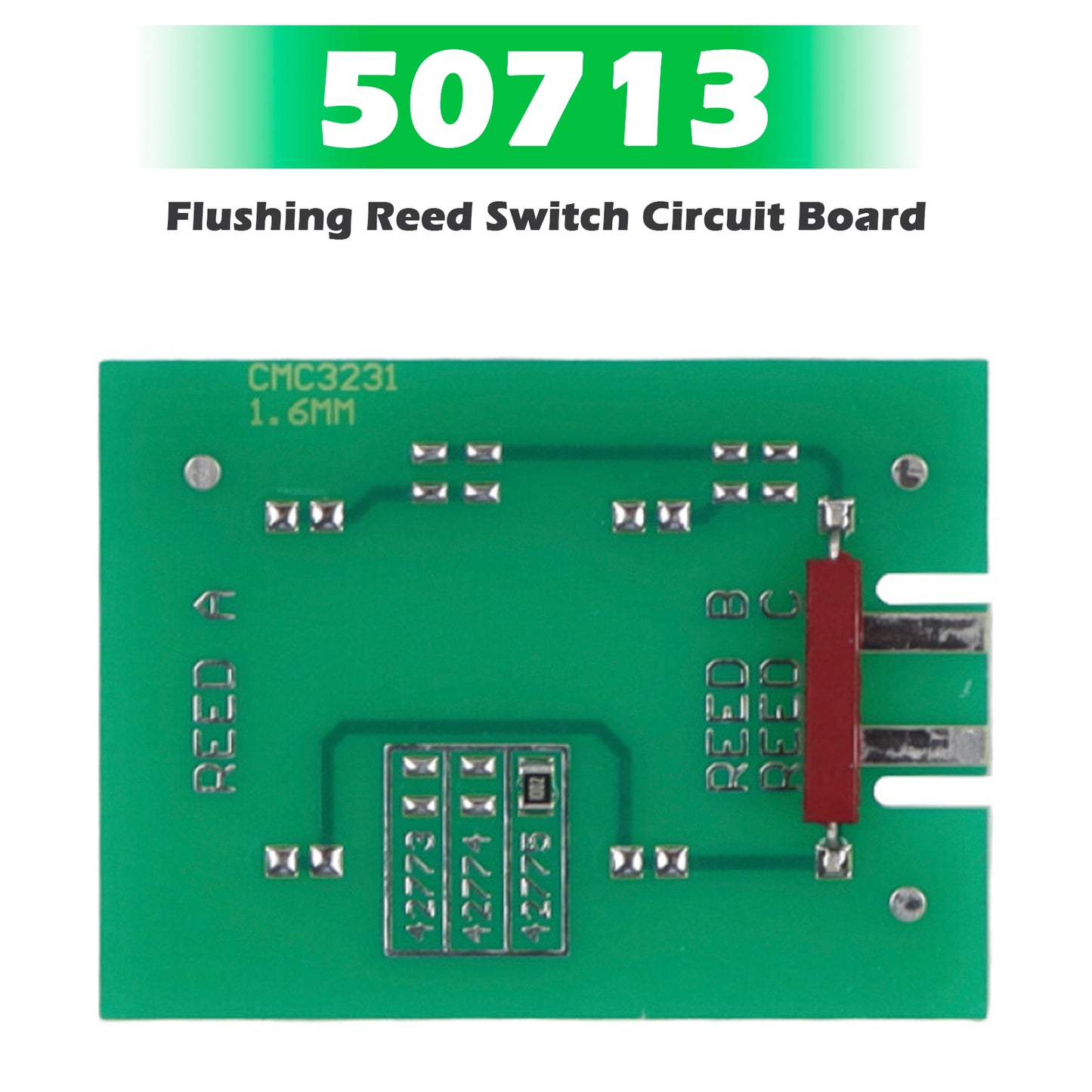 Thetford 50713 Flushing Reed Switch Circuit Board SC250 C250 Cassette Toilet