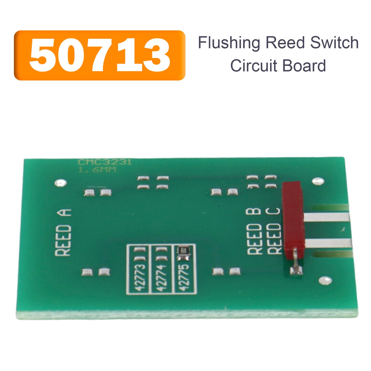 Thetford 50713 Flushing Reed Switch Circuit Board SC250 C250 Cassette Toilet