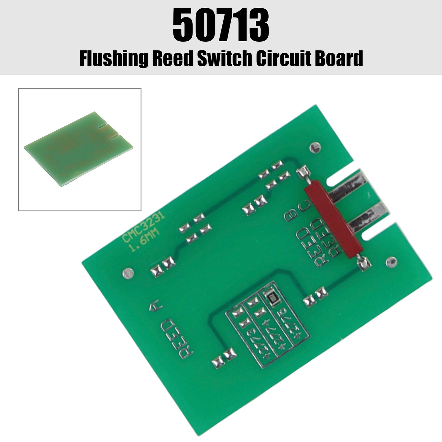 Thetford 50713 Flushing Reed Switch Circuit Board SC250 C250 Cassette Toilet