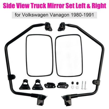 1980-1991 Volkswagen Vanagon Side View Truck Mirror Set Left & Right