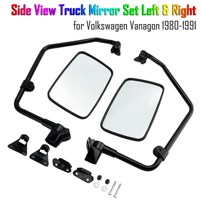 1980-1991 Volkswagen Vanagon Side View Truck Mirror Set Left & Right