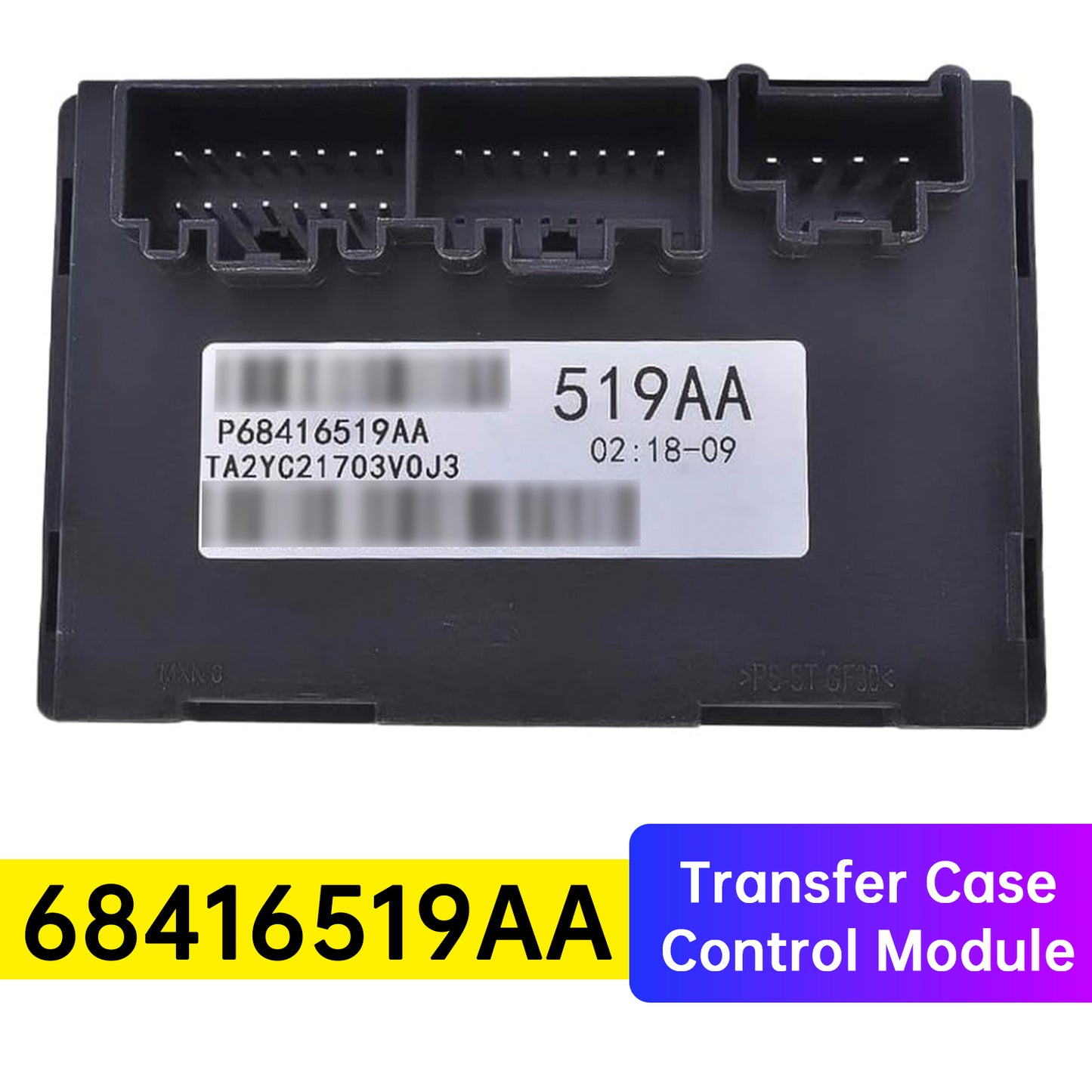 2018-2020 Jeep Wrangler 3.6L V6 68416519AA Transfer Case Control Module