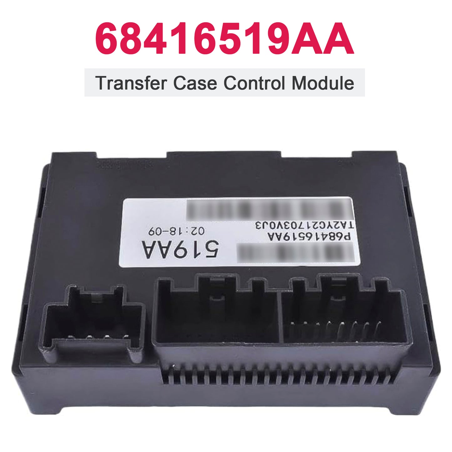 2018-2020 Jeep Wrangler 3.6L V6 68416519AA Transfer Case Control Module