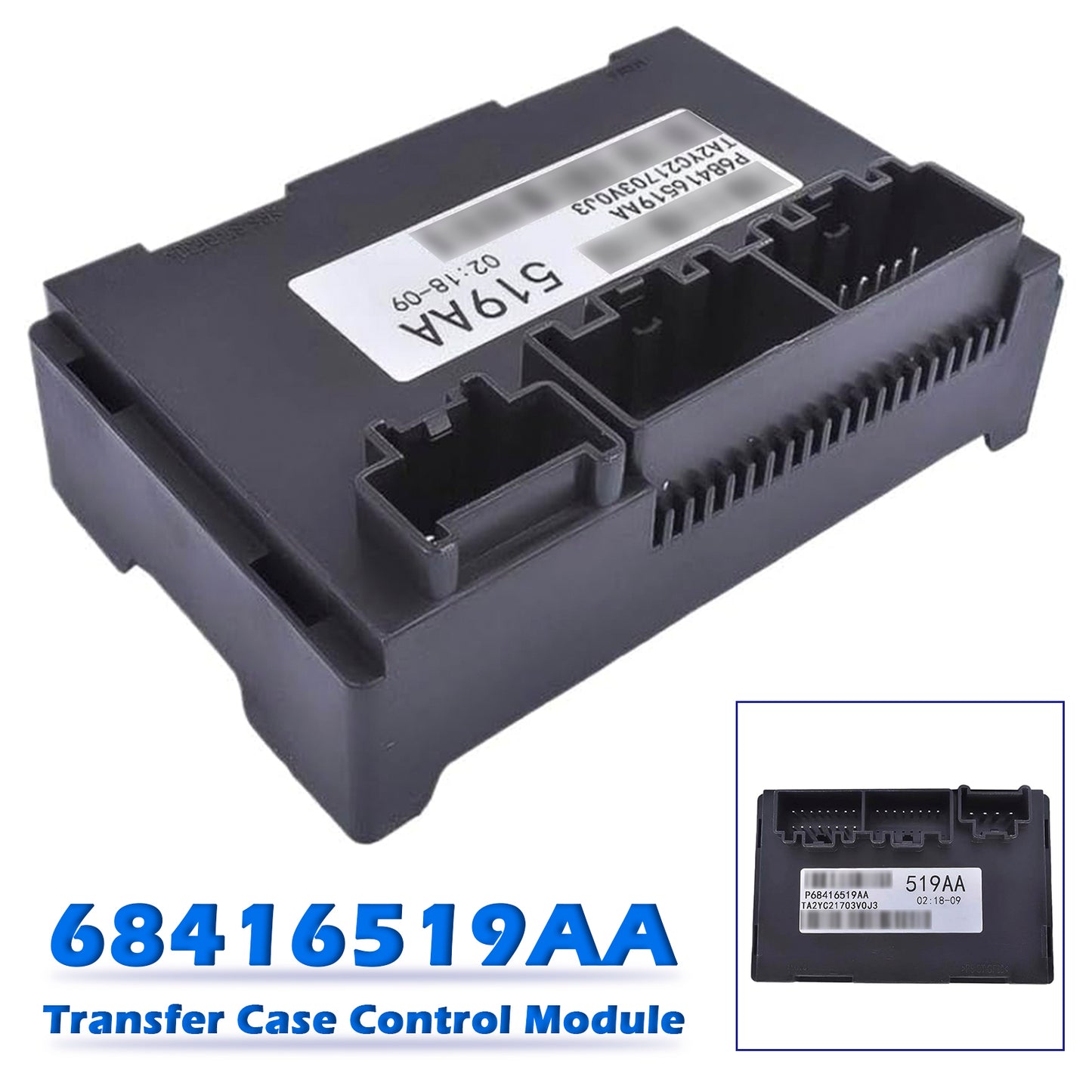 2018-2020 Jeep Wrangler 3.6L V6 68416519AA Transfer Case Control Module