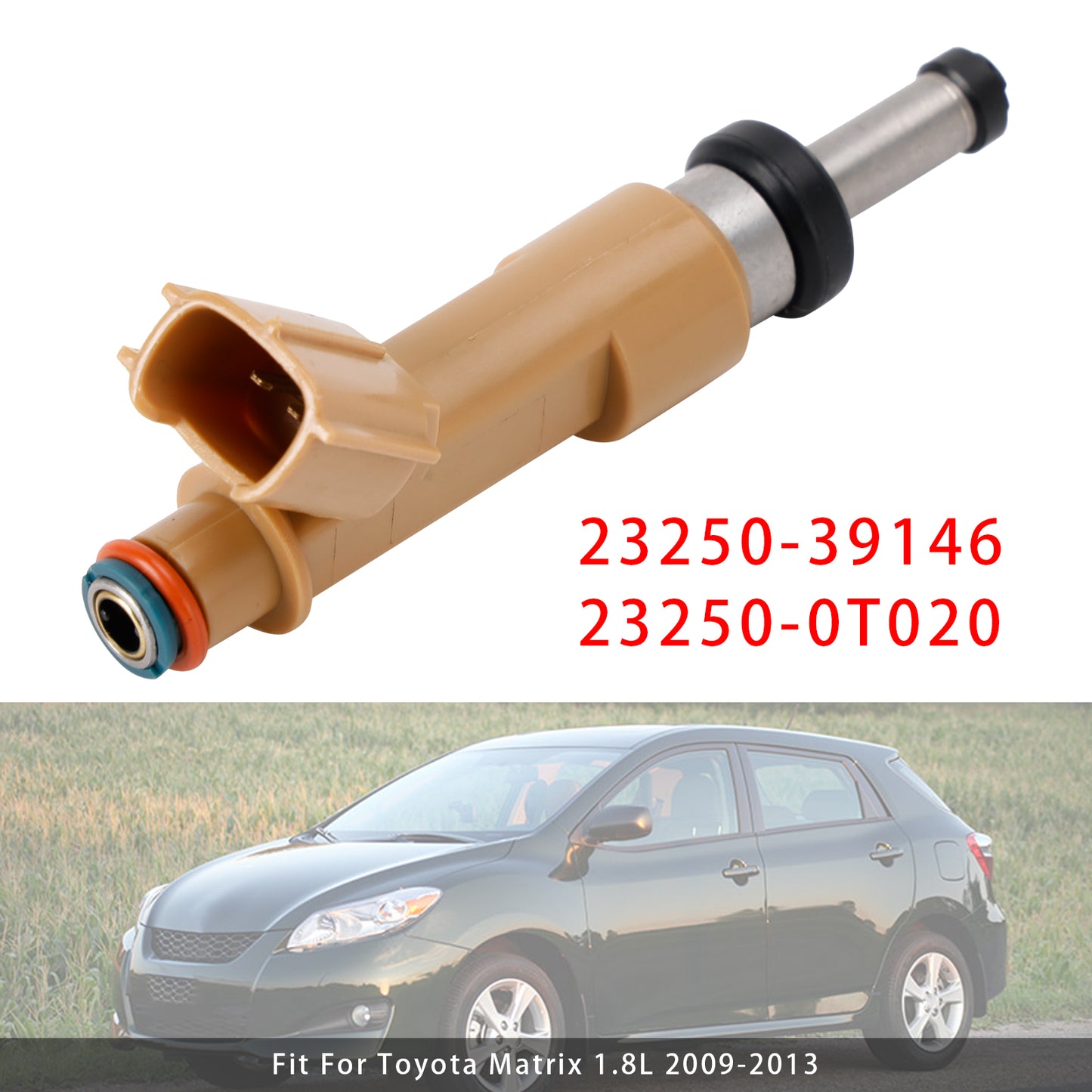 2009-2013 Toyota Matrix 1.8L 23209-39146 1Pcs Fuel Injector
