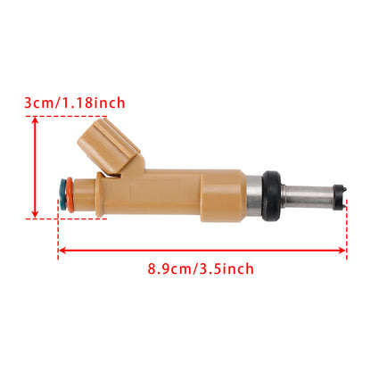 Toyota Yaris KSP90 ZSP90 23209-39146 4Pcs Fuel Injector