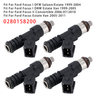 2005-2011 Ford Focus II Saloon 1222310 4Pcs Fuel Injector