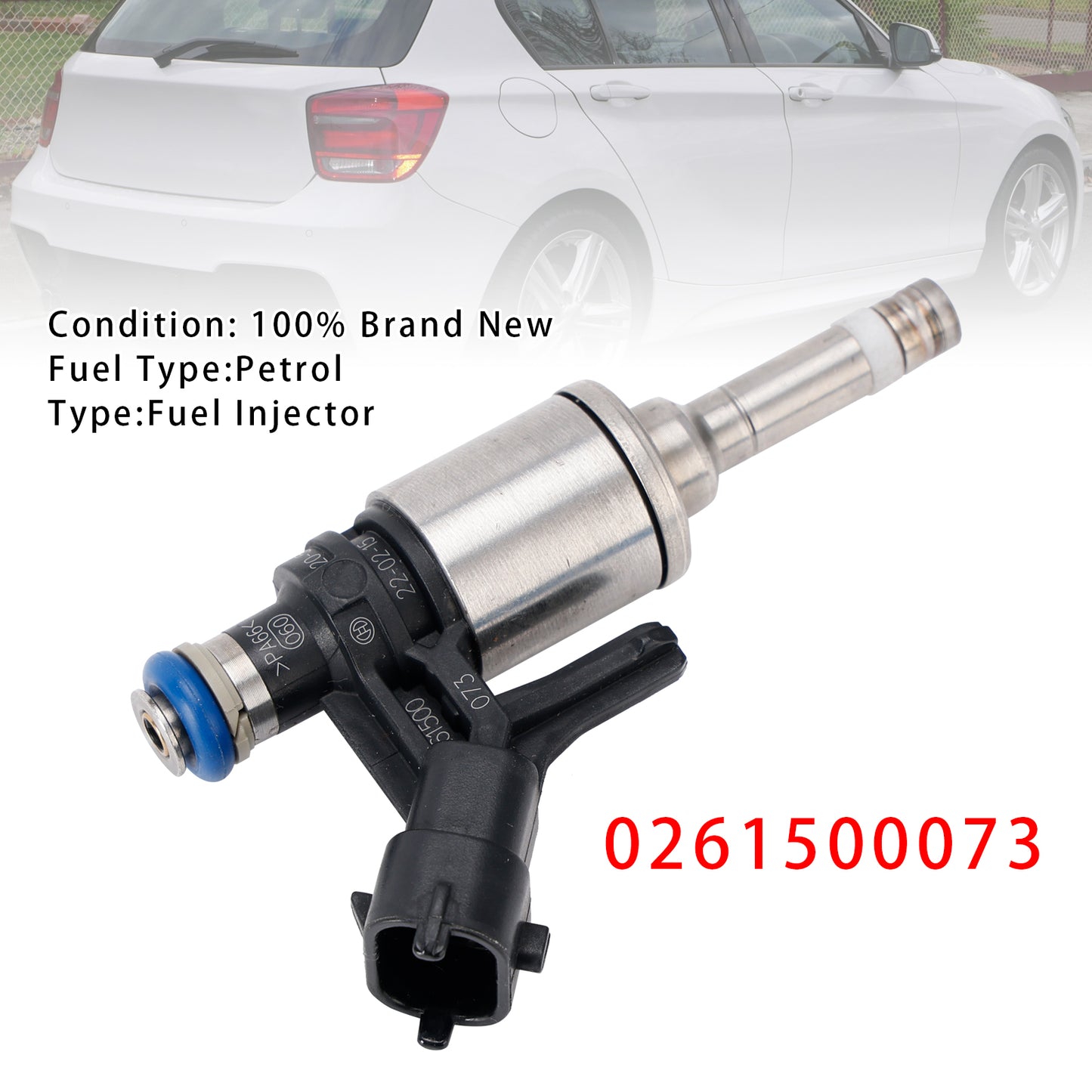 2013-2015 DS3 Convertible 1.6 THP 155 0261500073 1Pcs Fuel Injector