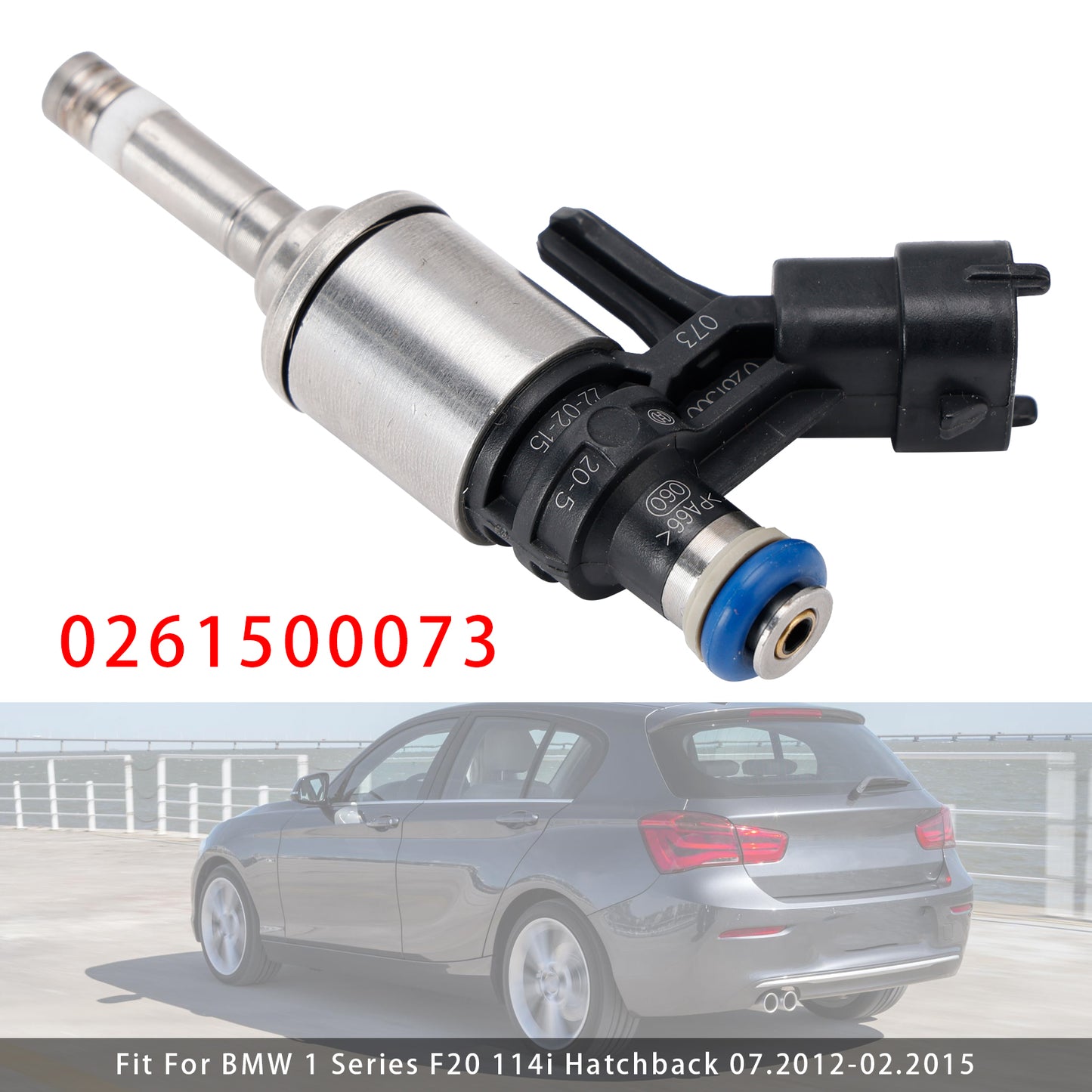2013-2015 DS3 Convertible 1.6 THP 155 0261500073 1Pcs Fuel Injector