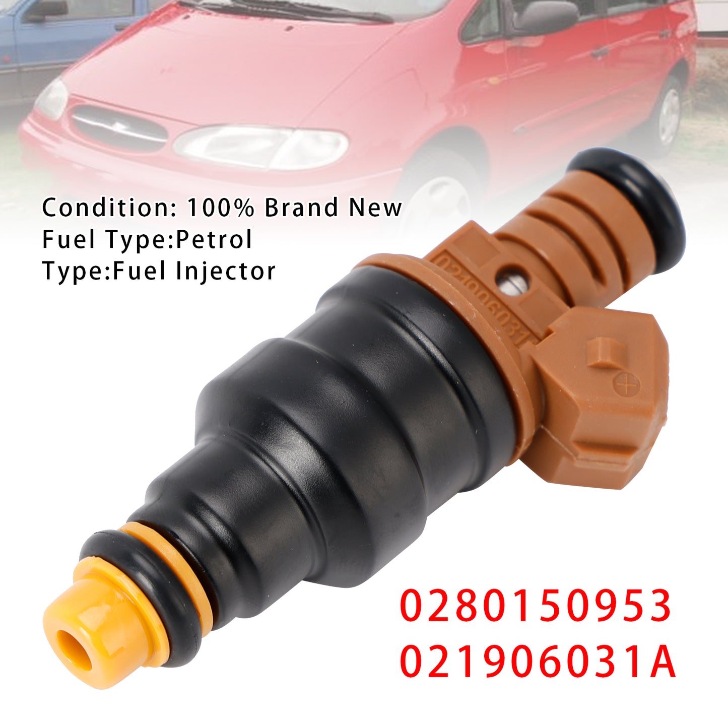 VW Golf III 1H1 0280150953 1Pcs Fuel Injector