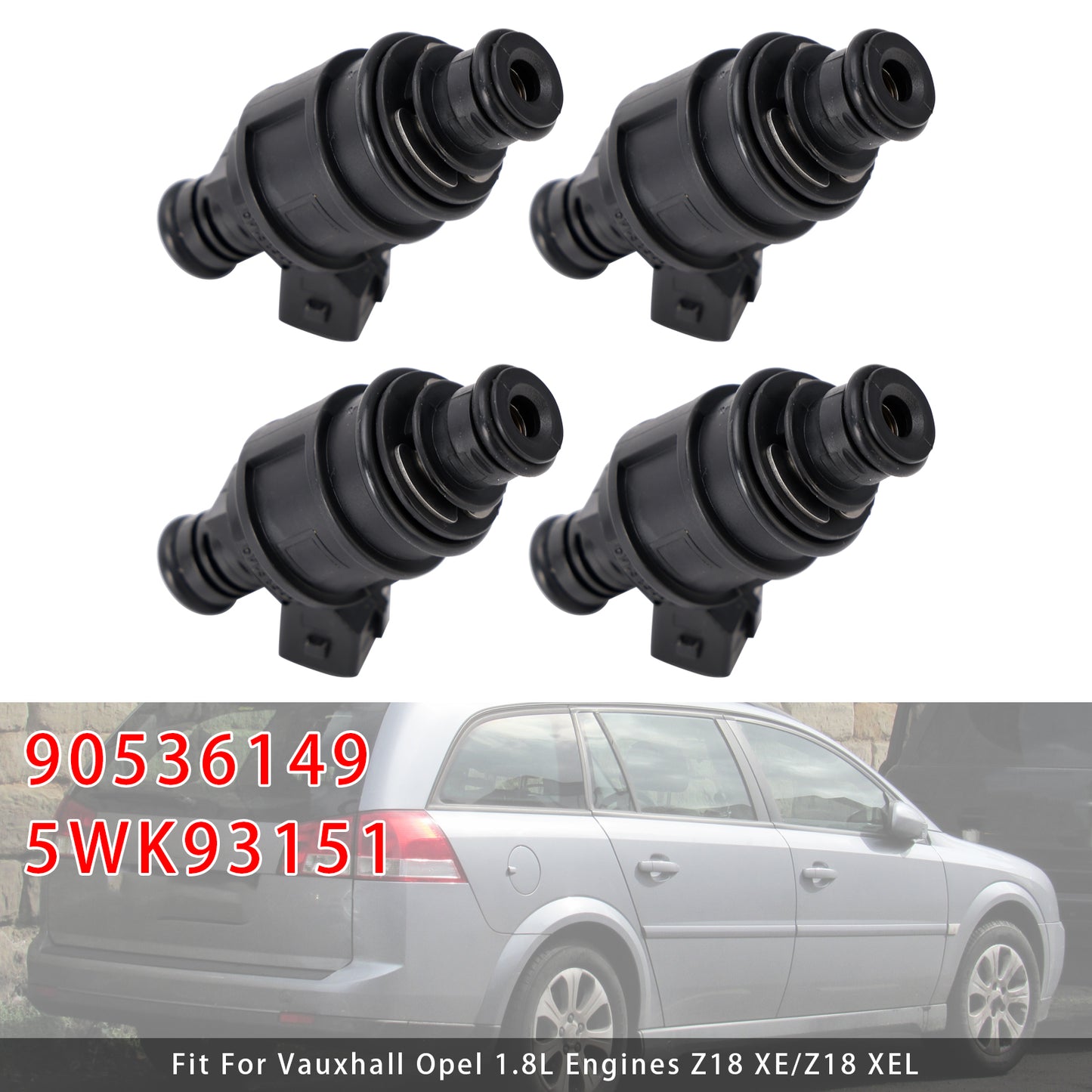 2000-2002 VECTRA B 1.8 i 16V A2C59511570 4Pcs Fuel Injector