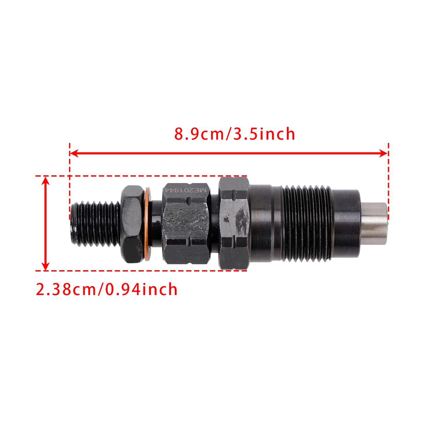 Mitsubishi Delica Spacegear 4M40 4M40T 2.8L ME201844 4Pcs Fuel Injector