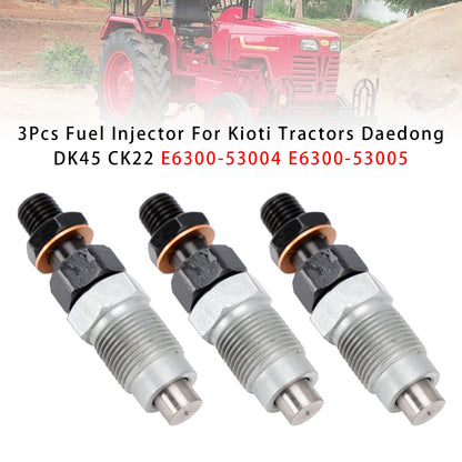 Mahindra Tractor E630053005 3Pcs Fuel Injector