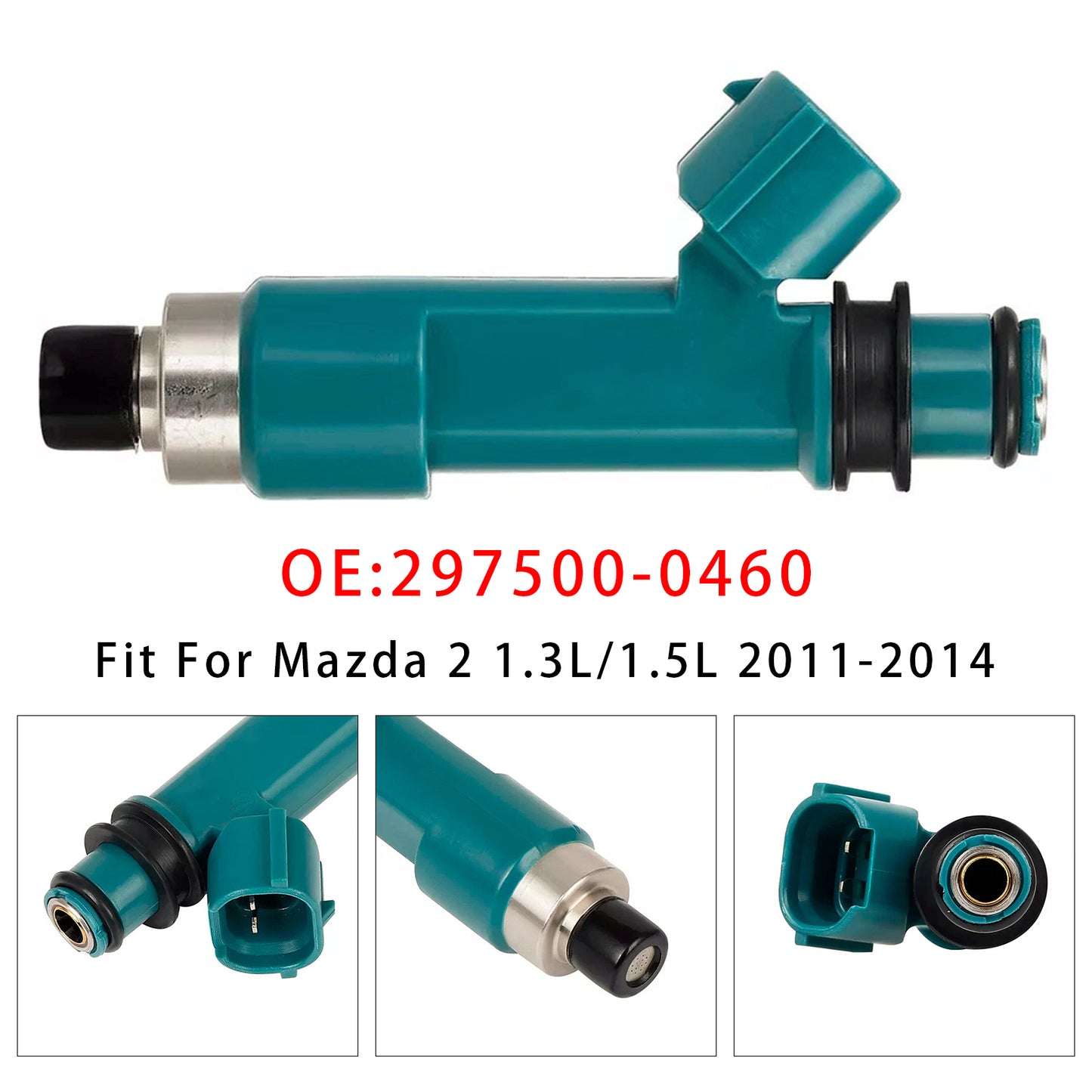 2011-2014 Mazda 2 1.3L 1.5L Fiesta 2009 297500-0460 1Pcs Fuel Injector