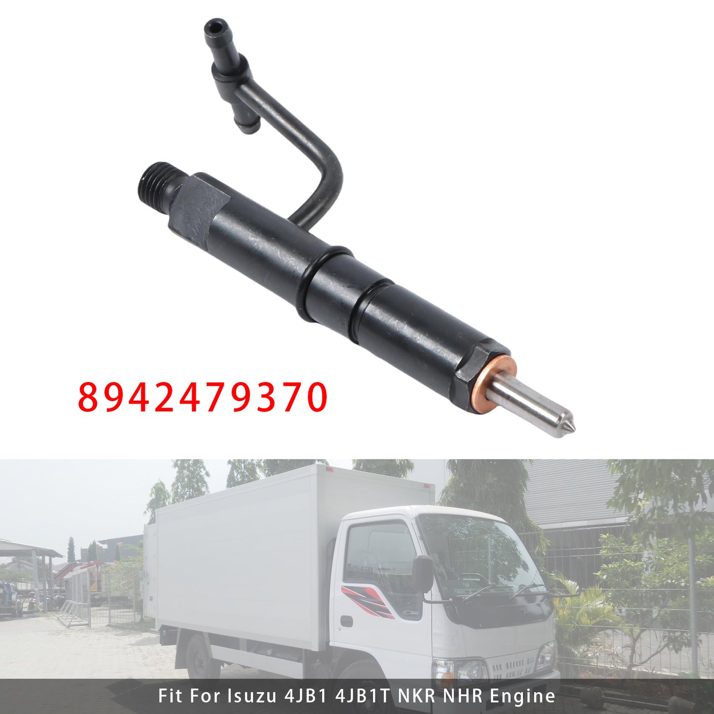 Isuzu 4JB1 4JB1T NKR NHR Engine 8942479370 1Pcs Fuel Injector