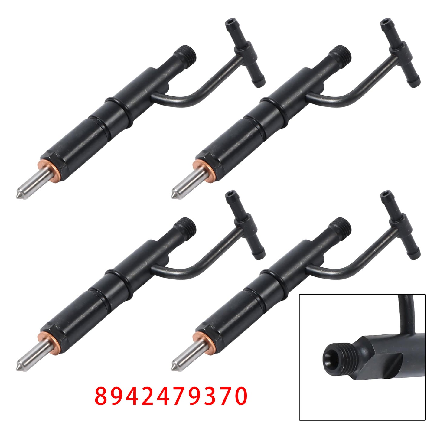 Isuzu 4JB1 4JB1T NKR NHR Engine 8942479370 4Pcs Fuel Injector