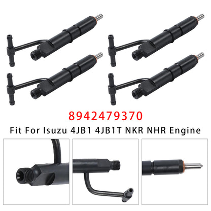 Isuzu 4JB1 4JB1T NKR NHR Engine 8942479370 4Pcs Fuel Injector