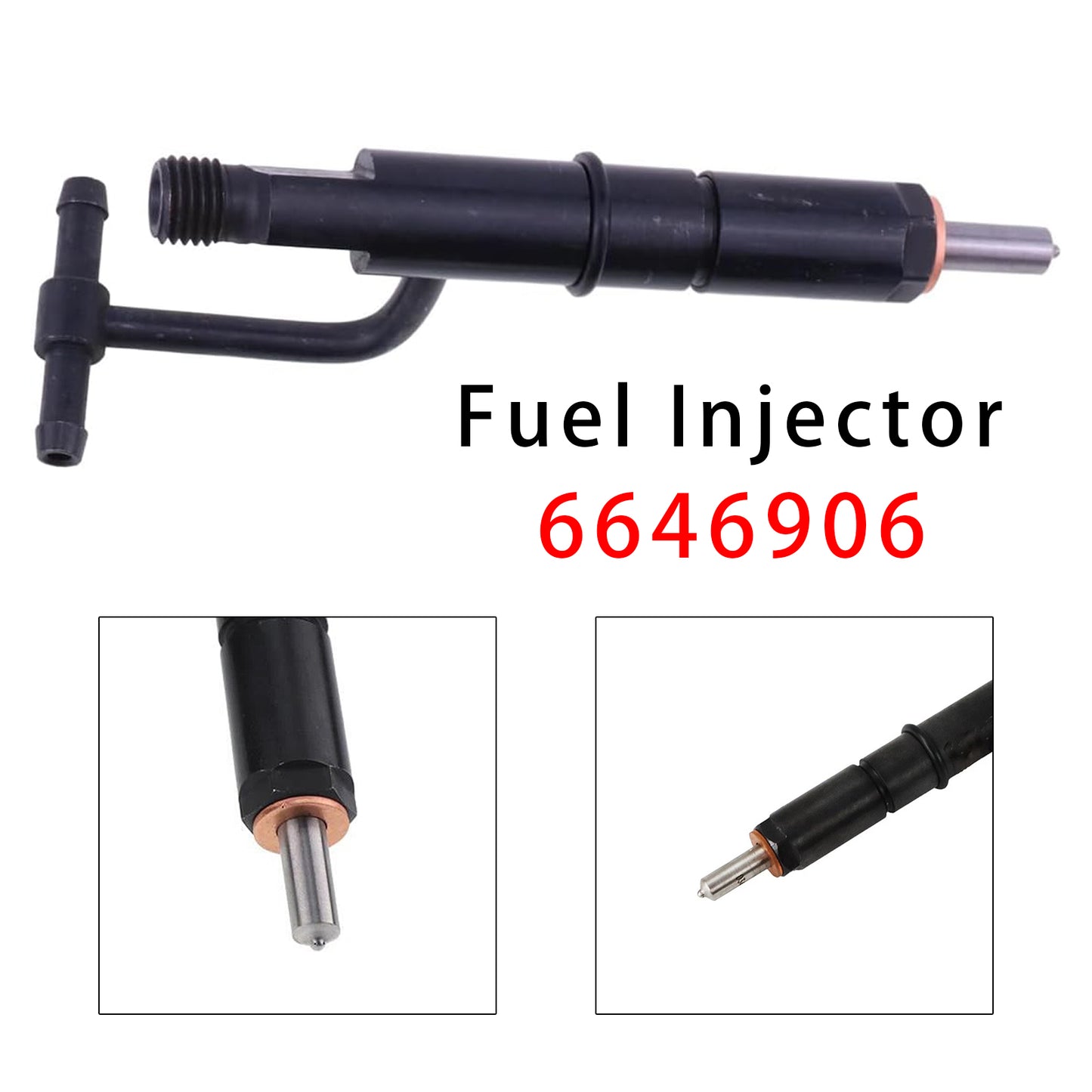 Mustang Skid Steer Loader 960 2060 6646906 1Pcs Fuel Injector