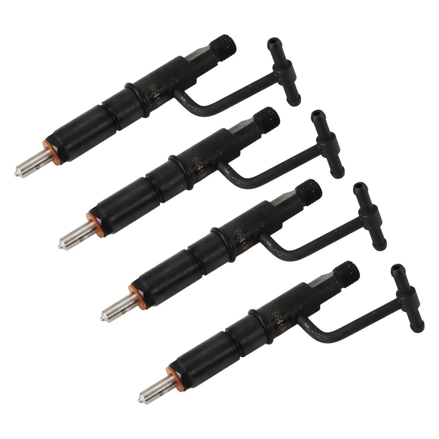Mustang Skid Steer Loader 960 2060 6646906 4Pcs Fuel Injector