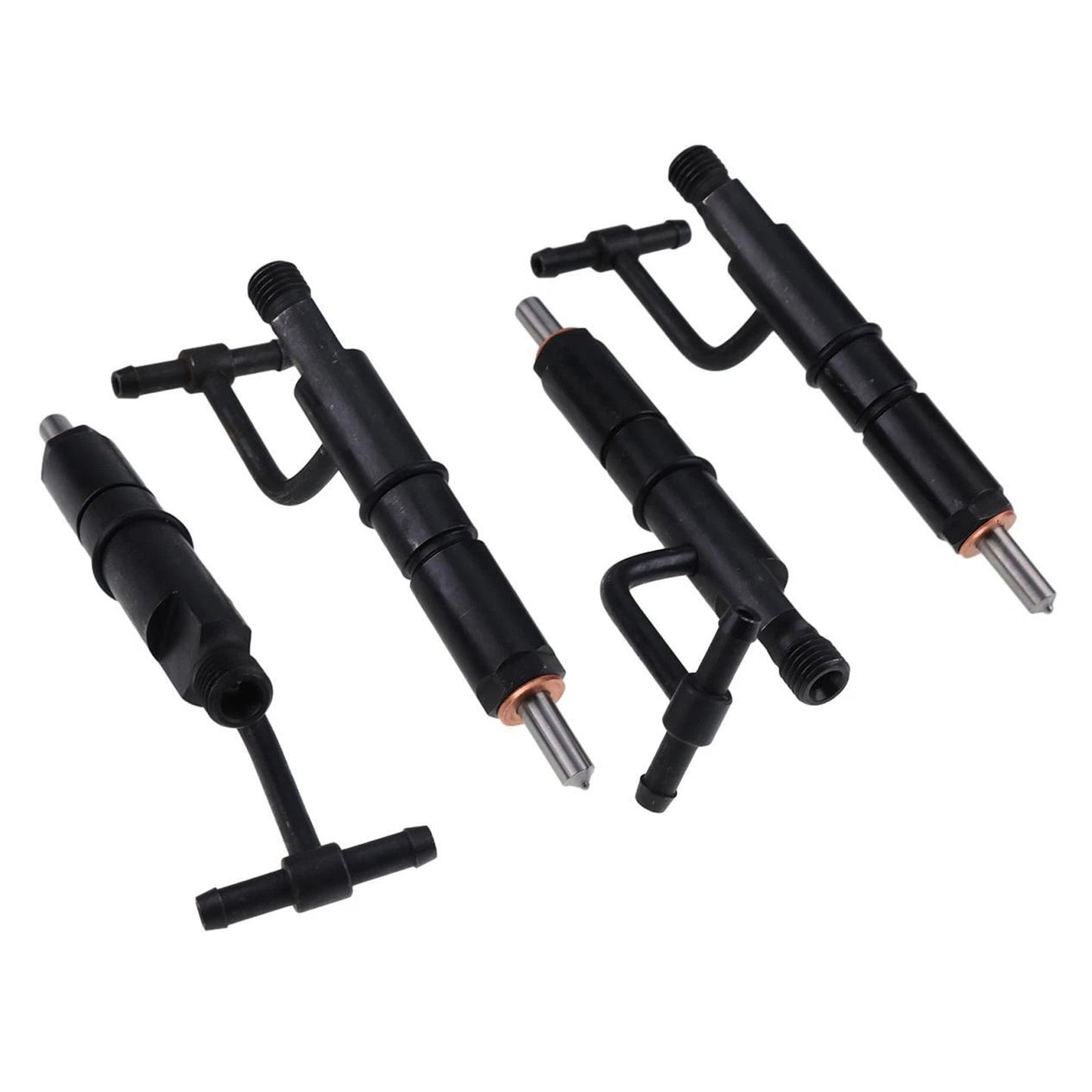 Mustang Skid Steer Loader 960 2060 6646906 4Pcs Fuel Injector
