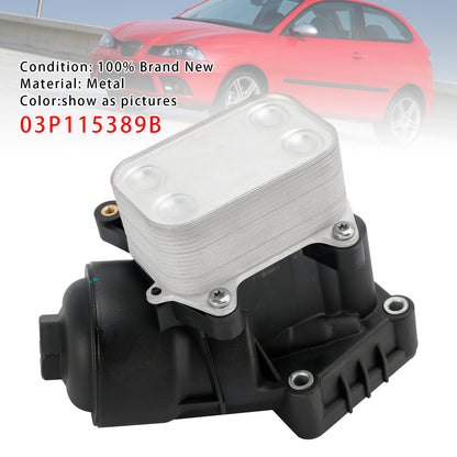 2009-2014 VW Polo 6R 1.2 TDI 03P115389 Oil Filter Housing Oil Cooler