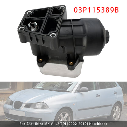 2009-2014 VW Polo 6R 1.2 TDI 03P115389 Oil Filter Housing Oil Cooler