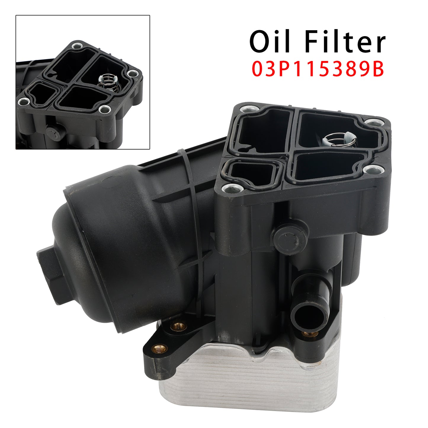 2009-2014 VW Polo 6R 1.2 TDI 03P115389 Oil Filter Housing Oil Cooler