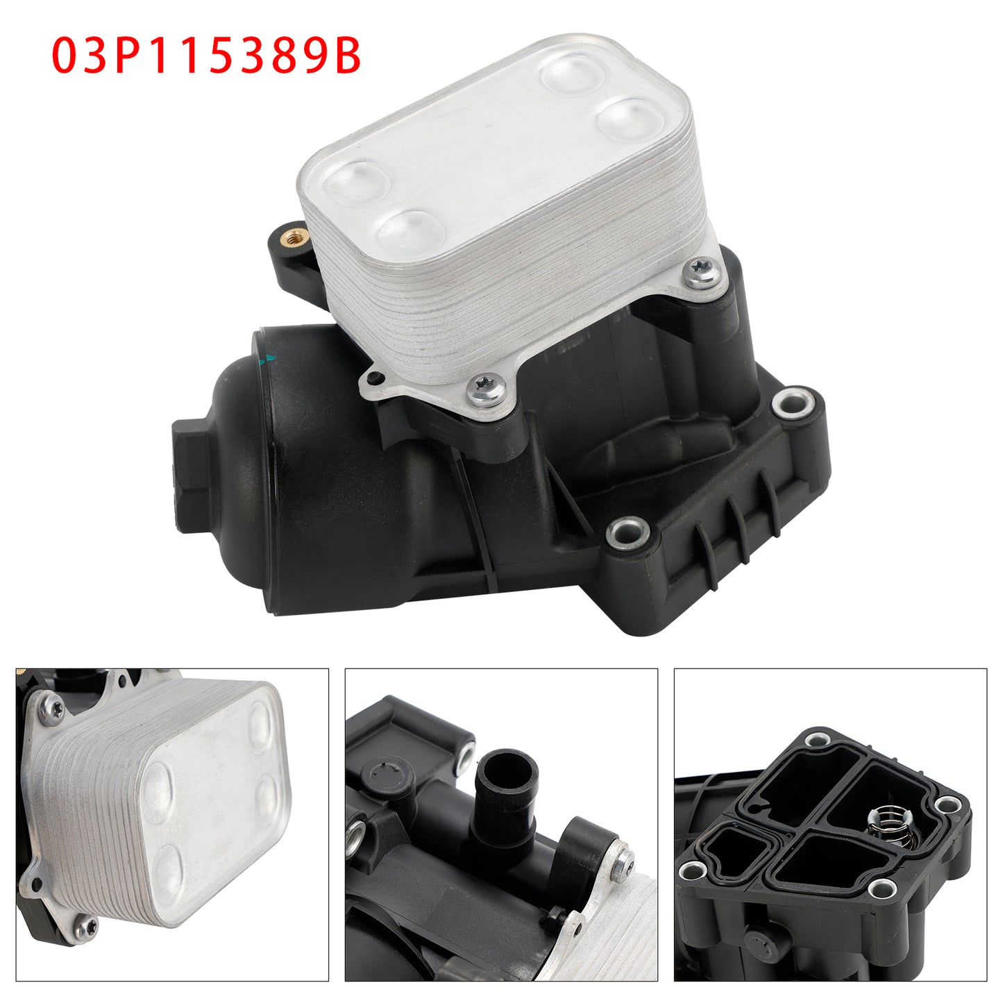 2009-2014 VW Polo 6R 1.2 TDI 03P115389 Oil Filter Housing Oil Cooler