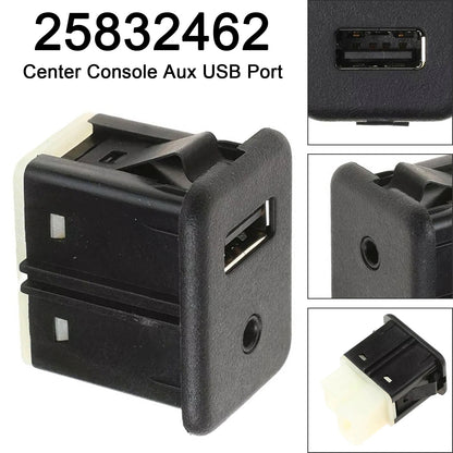 2010-2011 Equinox 25832462 Center Console Aux USB Port