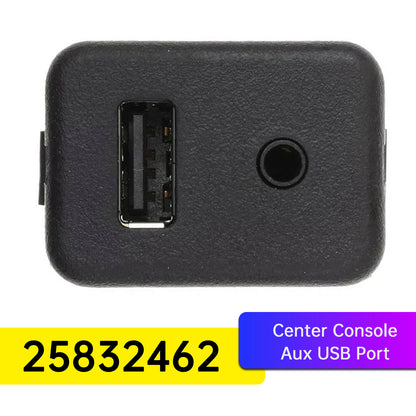 2010-2011 Equinox 25832462 Center Console Aux USB Port