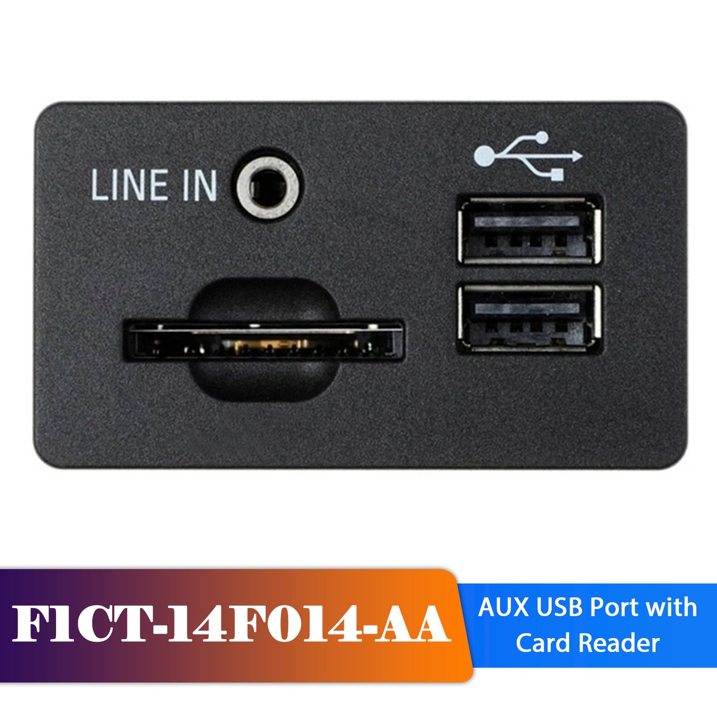 AUX USB Port with Card Reader TRANSIT KUGA F1CT-14F014-AA