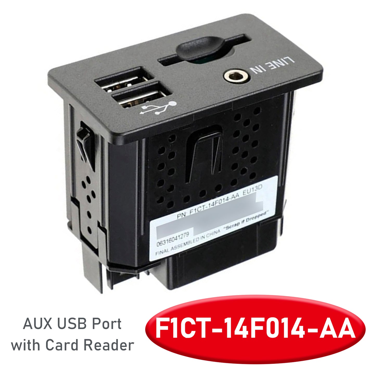 AUX USB Port with Card Reader TRANSIT KUGA F1CT-14F014-AA