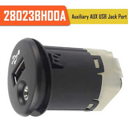 2013-2015 Nissan NV3500 28023-BH00A Juke Auxiliary AUX USB Jack Port