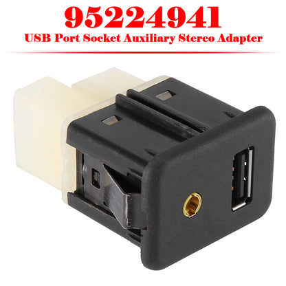 2014-2016 Chevrolet Spark EV 95224941 USB Port Socket Auxiliary Stereo Adapter