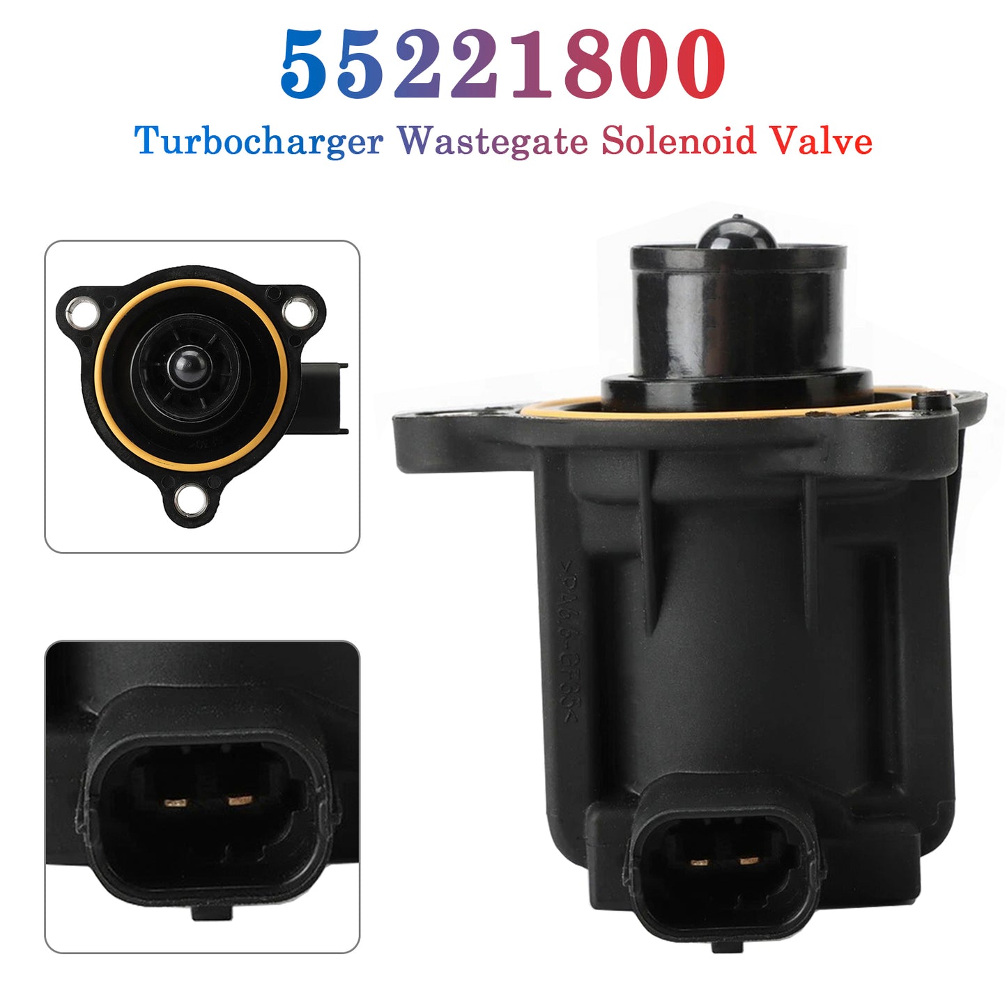 2014-2019 Fiat 500 1.4L L4 5801259650 Turbocharger Wastegate Solenoid Valve