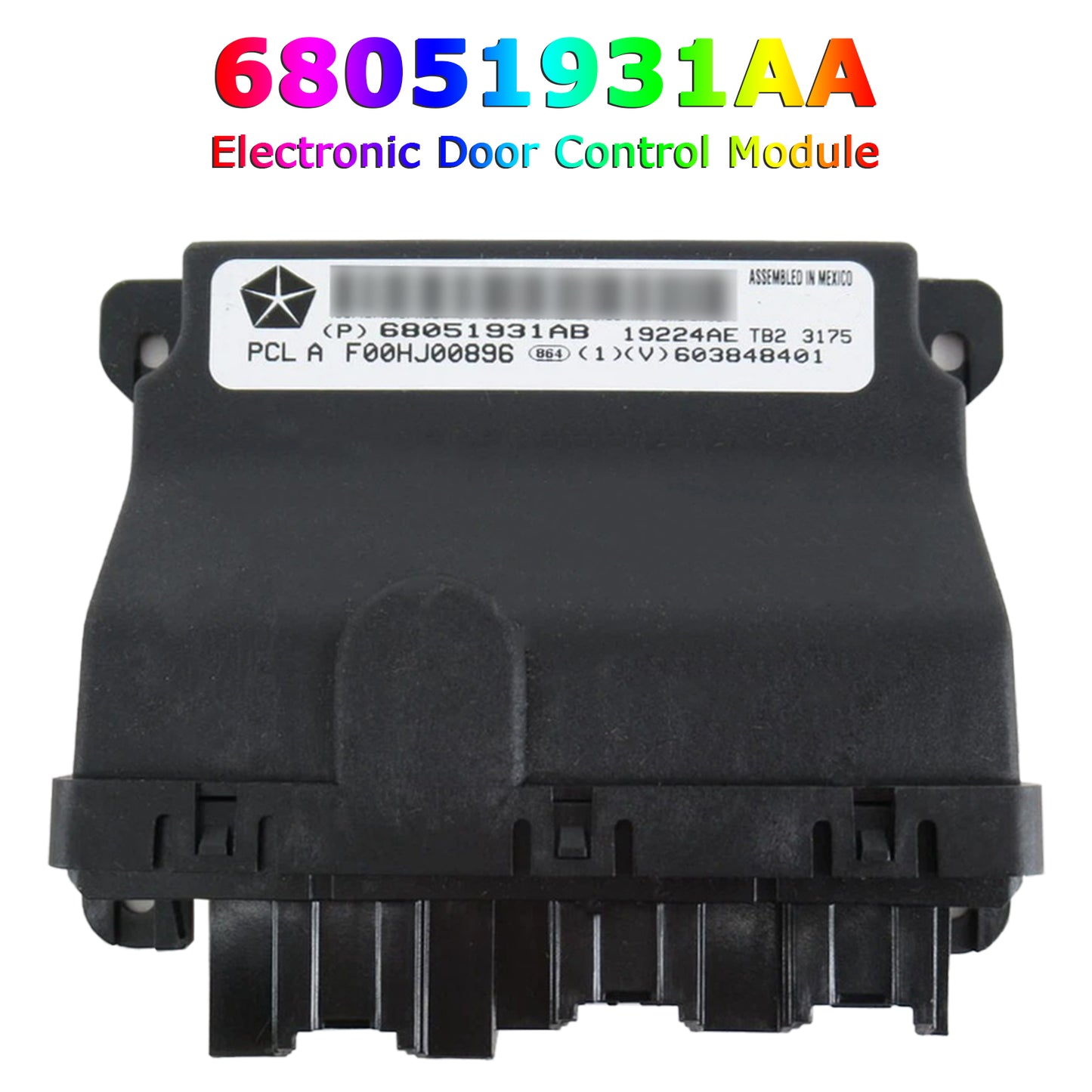 Electronic Door Control Module 2007-2014 Dodge Challenger 68051931AA