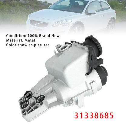 2016 Volvo S60 (submodel: T5 Inscription Platinum, T5 Inscription Premier) 31338685 Oil Filter Oil Cooler Assembly