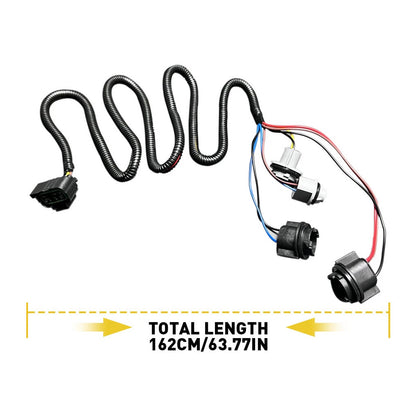 2005-06 Chevrolet Silverado 1500 HD Tail Light Wiring Harness 16531401 2PCS LH+RH Tail Harness Light