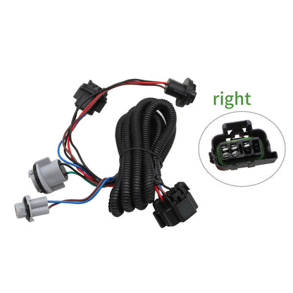 2005-06 Chevrolet Silverado 1500 HD Tail Light Wiring Harness 16531401 2PCS LH+RH Tail Harness Light