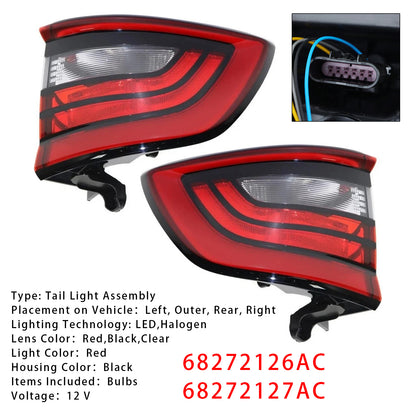 2019-2021 Durango Citadel Platinum 68155948AD Left+Right Rear Tail Light Lamp