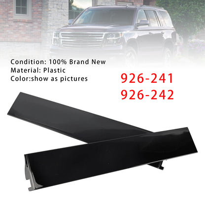 Left+Right Door B Pillar Trim 926-241 926-242 For Chevy Tahoe GMC Yukon Suburban 2015-2020