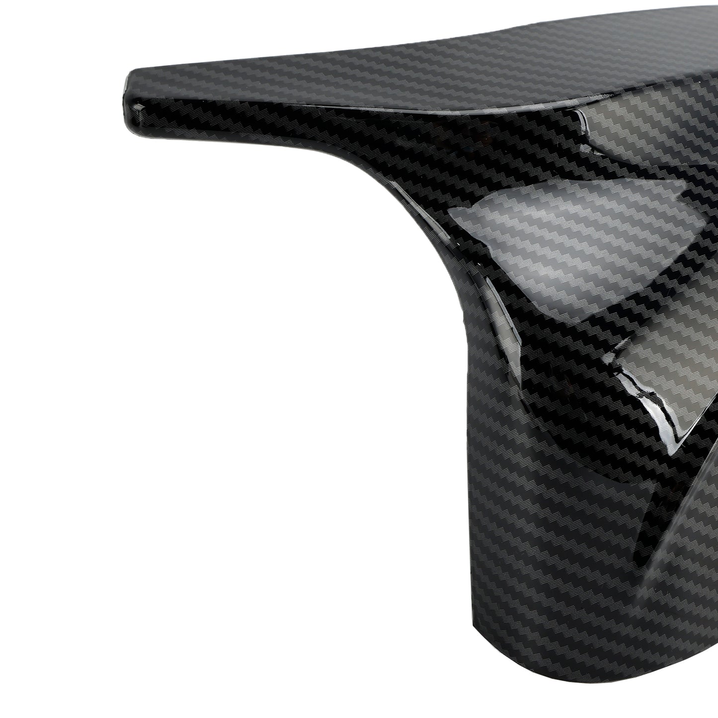 2Pcs Gloss Carbon Fiber Pattern Door Wing Mirror Cover 18-22 BMW x3/x4/ix3