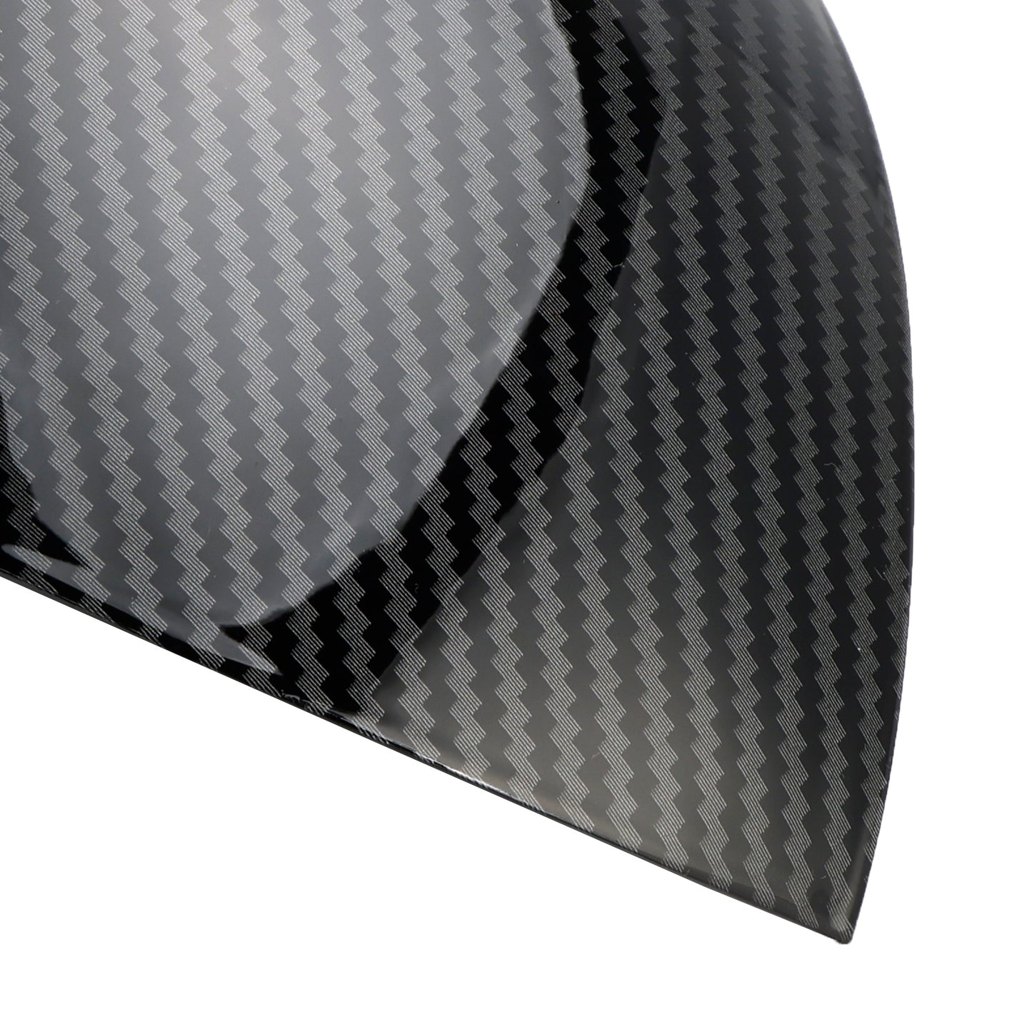 2Pcs Gloss Carbon Fiber Pattern Door Wing Mirror Cover 18-22 BMW x3/x4/ix3