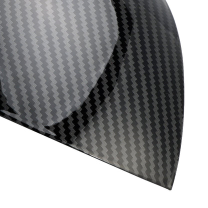 2Pcs Gloss Carbon Fiber Pattern Door Wing Mirror Cover 18-22 BMW x3/x4/ix3